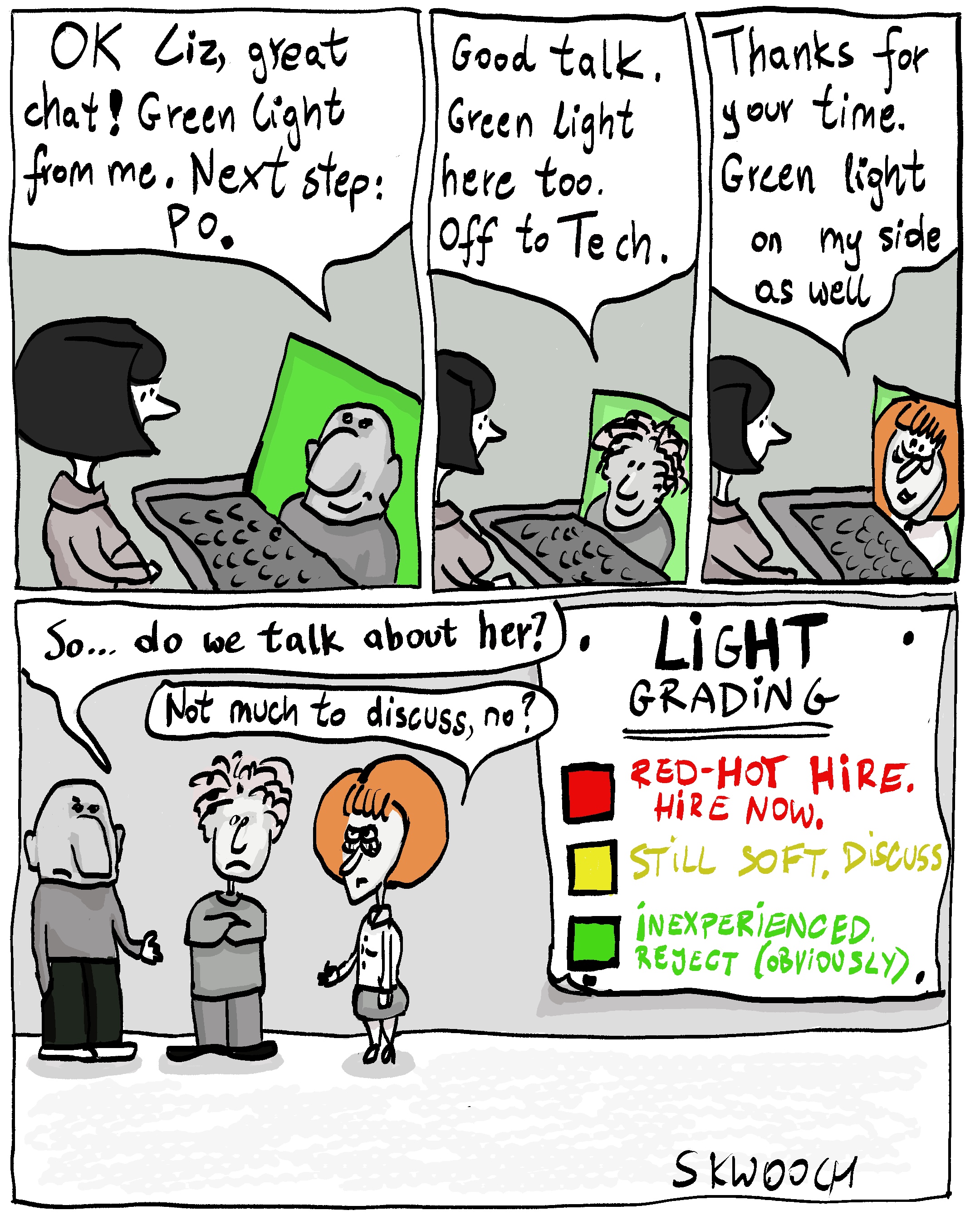 Green light at the end of the tunnel