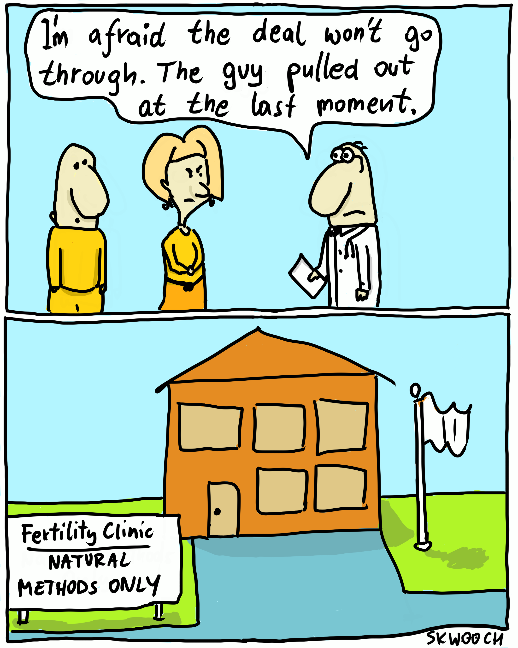 The deal is off